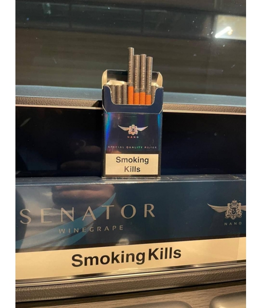 Сигареты "Senator Nano Виноград"