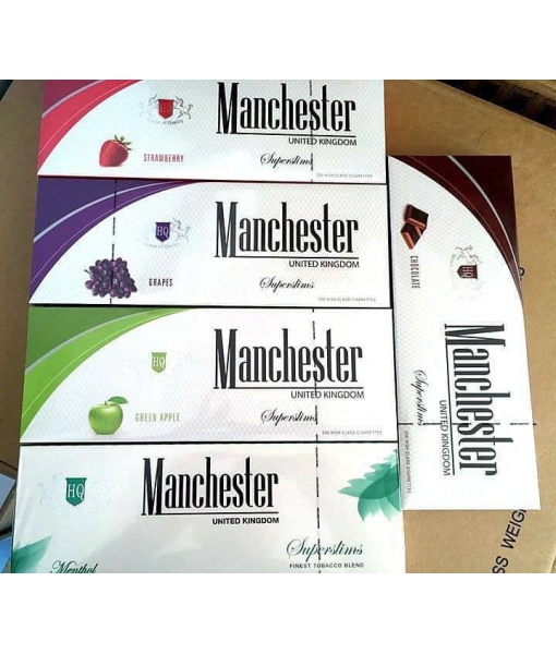 Сигареты "Manchester Superslims Gum mint"